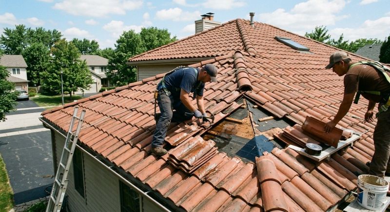 Tile Roof Repair in Griffith, IN