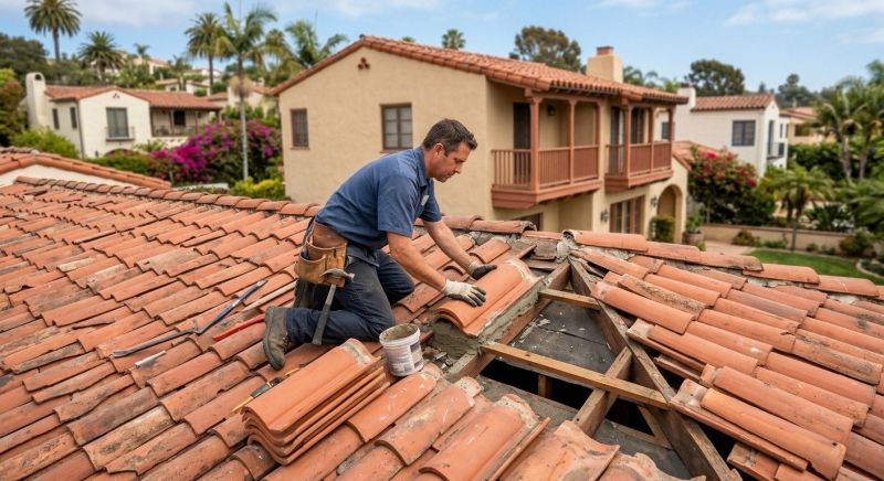 Tile Roof Repair in Lake County, IN