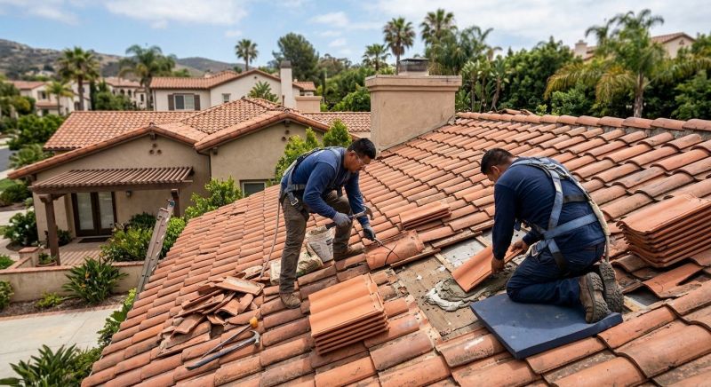 Tile Roof Repair in Lowell, IN