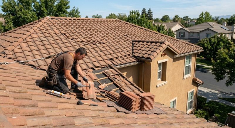 Tile Roof Repair in Orland Park, IL