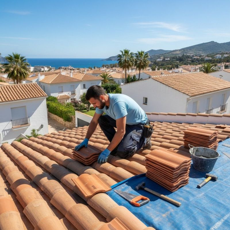 Tile Roof Repair in Steger, IL