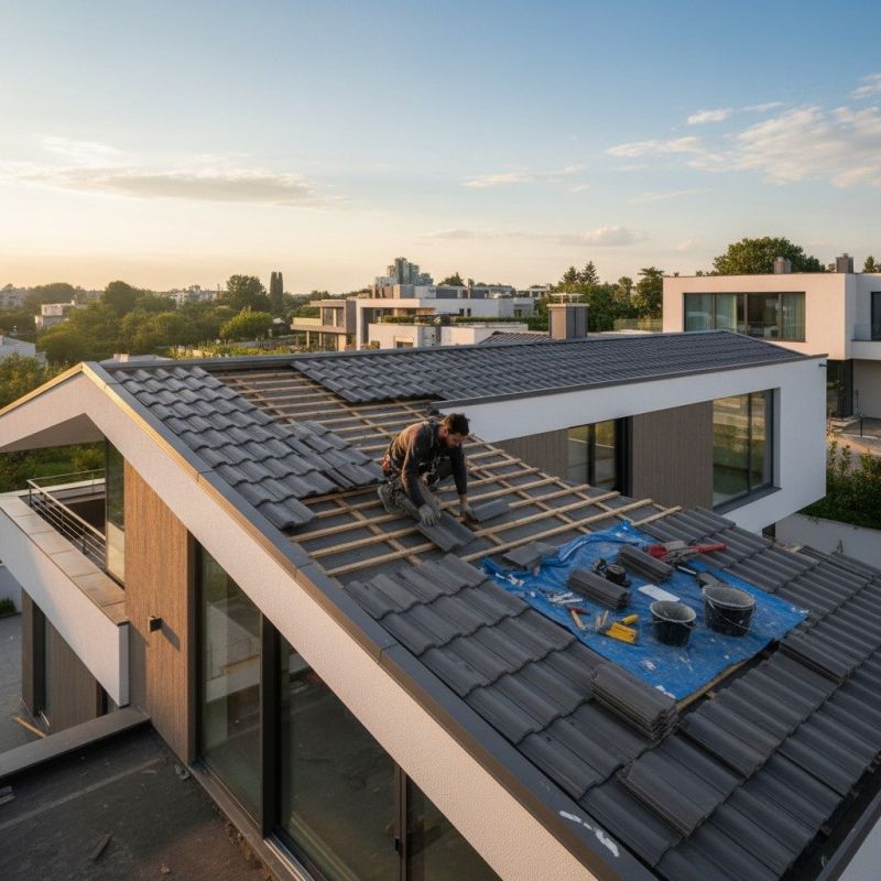 Tile Roof Repair in Tinley Park, IL