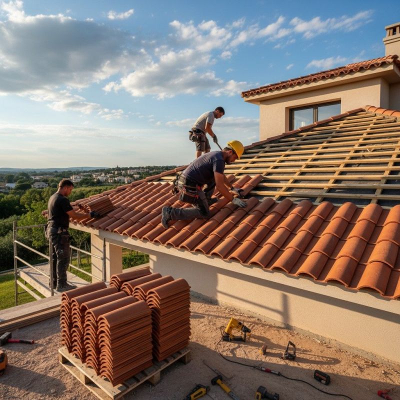 Tile Roof Replacement in Westville, IN