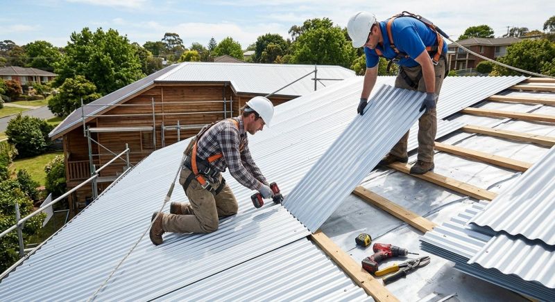 Tin Roof Installation in Frankfort, IL