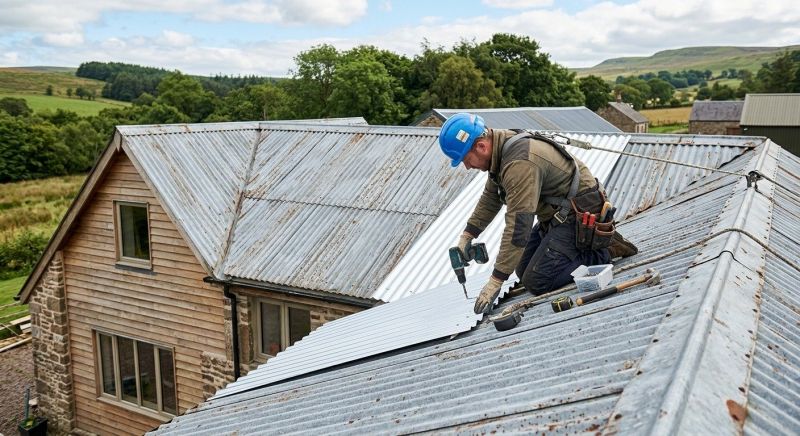 Tin Roof Repair in Gary, IN