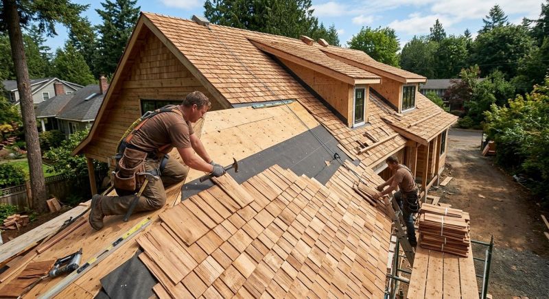 Wood Roofing Installation in Griffith, IN