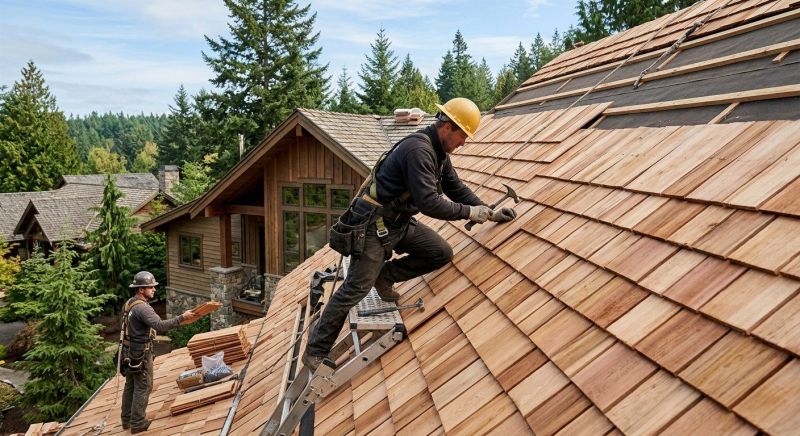 Wood Roofing Installation in Harvey, IL
