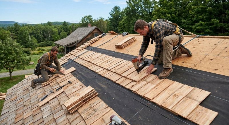 Wood Roofing Installation in Oak Forest, IL