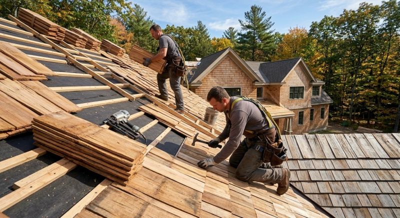 Wood Roofing Installation in Riverdale, IL