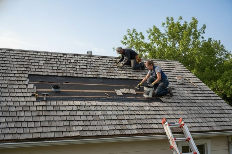 Wood Shake Roof Repair in Harvey, IL