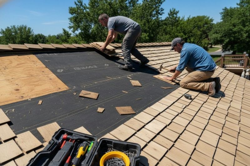 Wood Shake Roof Repair in Gary, IN