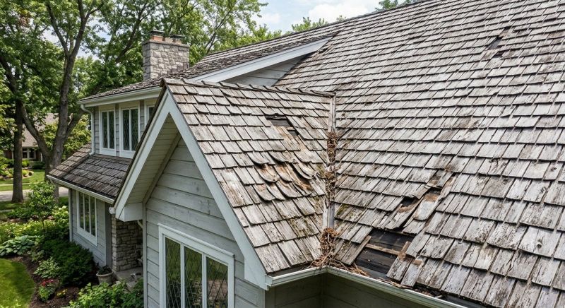 Wood Shake Roof Repair in Munster, IN
