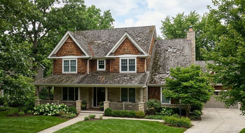 Wood Shake Roof Replacement in Steger, IL
