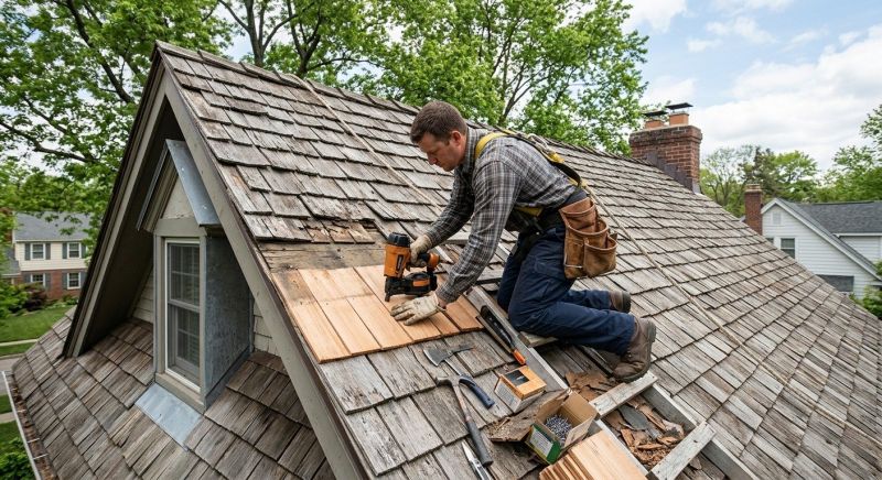 Wood Shingles Repair in Beecher, IL