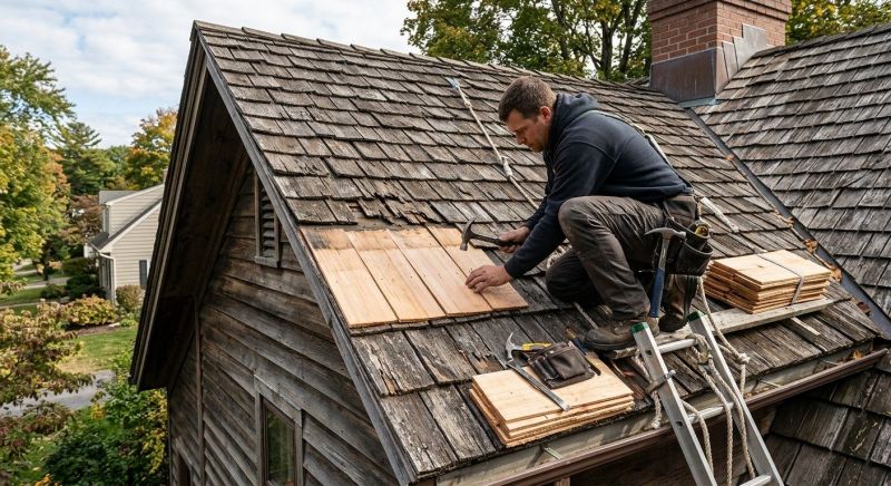 Wood Shingles Repair in Chesterton, IN