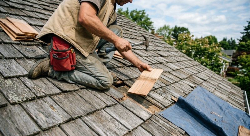 Wood Shingles Repair in Chicago, IL