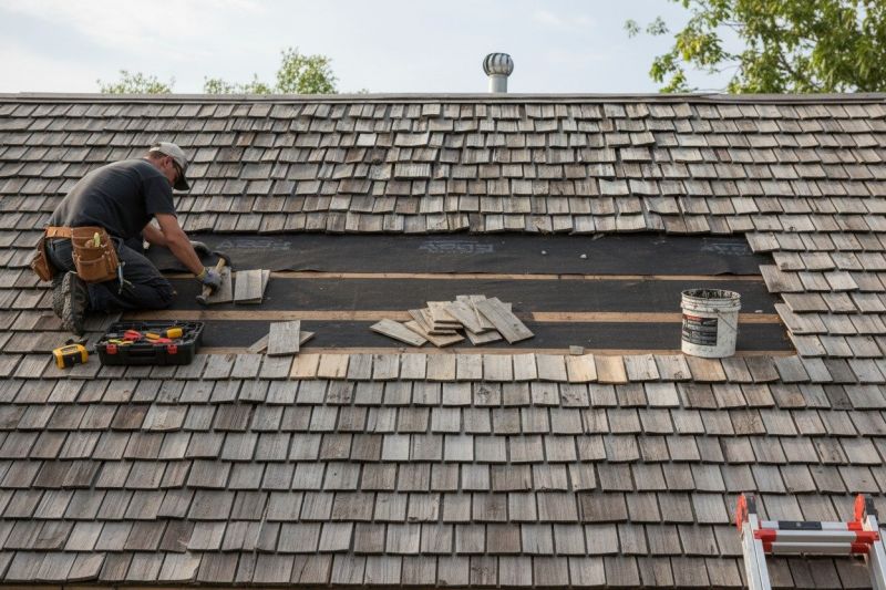 Wood Shingles Repair in Cook County, IL
